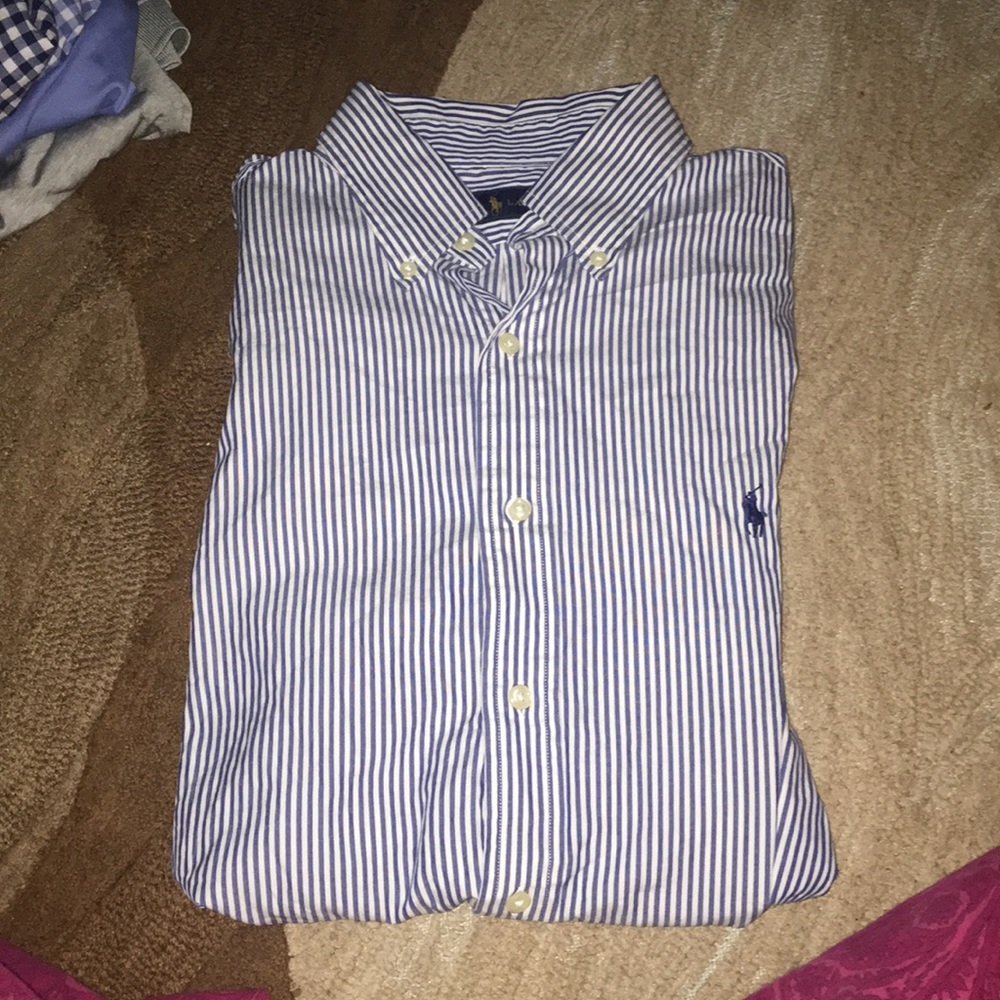 Mens Polo Dress Shirt